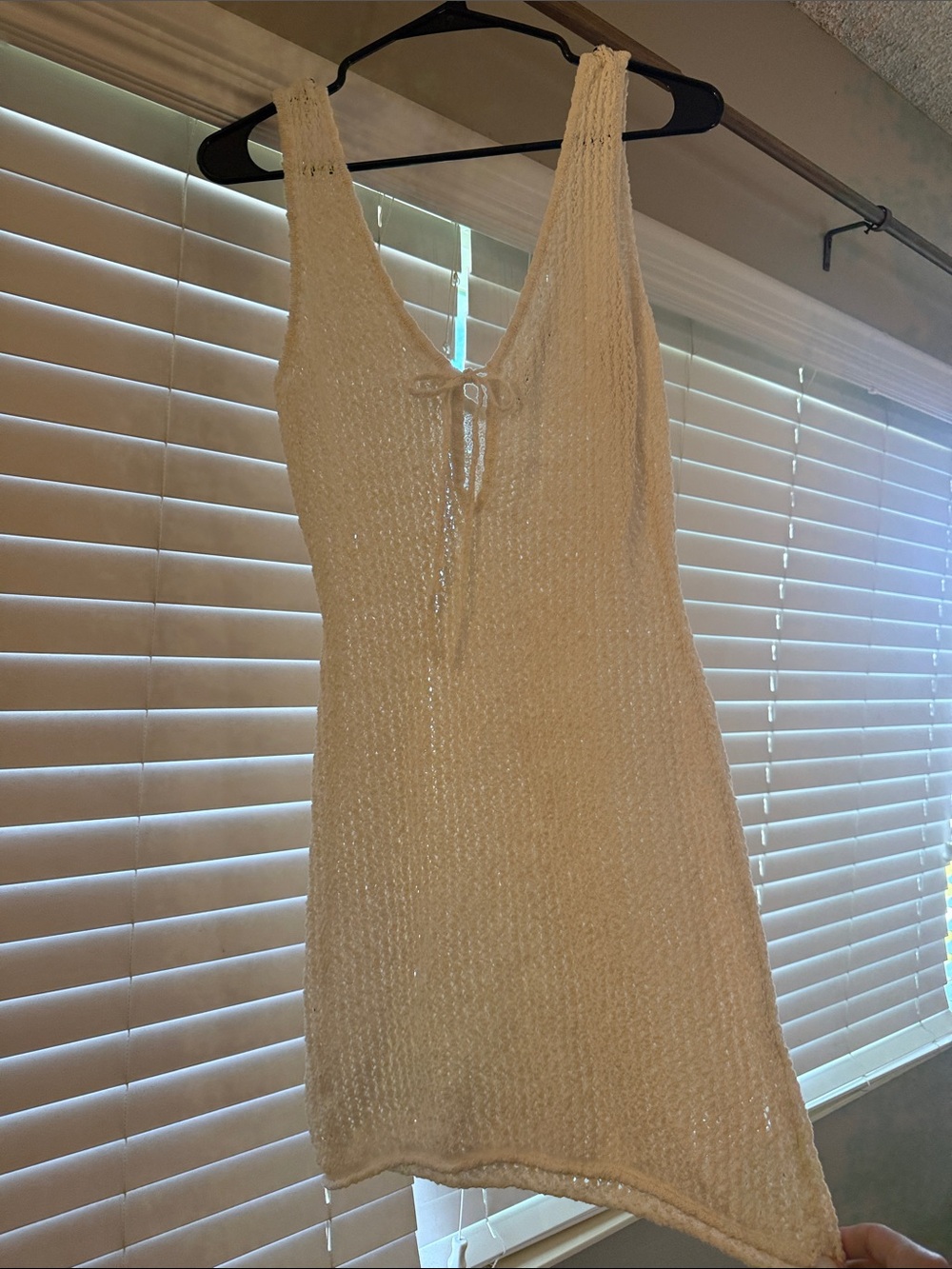 Abercrombie & Fitch Cream Knit Dress